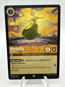 Rapunzel Sunshine 20/204 Rise of the Floodborn Disney Lorcana - Image 1