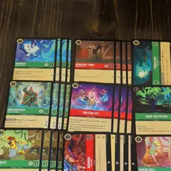 Disney Lorcana custom Deck Ruby Emerald evasive fabled format - Image 2