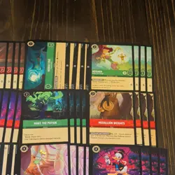 Disney Lorcana custom Deck Ruby Emerald evasive fabled format - Image 3