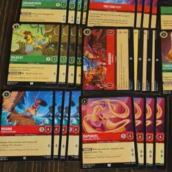 Disney Lorcana custom Deck Ruby Emerald evasive fabled format - Image 4