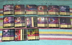 Disney Lorcana TCG Ruby Amethyst Control/Stall 60 Card custom Deck NM - Image 1