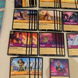 Disney Lorcana Custom Amber Amethyst deck fabled ready princess queen - Image 5