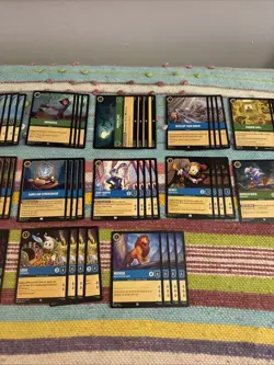 Disney Lorcana TCG Duck Dynasty Emerald Sapphire Fabled Rotation Custom Deck - Image 5
