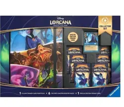 SEALED Disney Lorcana First Chapter Collector Set 6 Packs Portfolio Promo Costco 4050368981752 - Image 1