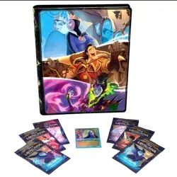 SEALED Disney Lorcana First Chapter Collector Set 6 Packs Portfolio Promo Costco 4050368981752 - Image 2