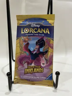 *BRAND NEW SEALED* Disney Lorcana Into The Inklands Booster Pack (1 Pack) - Image 1