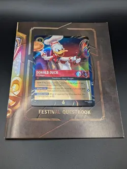 Disney Lorcana Collection Quest Promo Donald Duck Pie Slinger Holofoil 2/DIS EN5 - Image 1