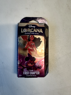 Disney Lorcana The First Chapter Starter Deck - Amber and Amethyst /w Booster - Image 1