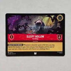 Sleepy Hollow 136/204 Disney Lorcana Whispers in the Well Regular Uncommon NM - Image 1