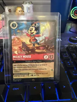 Disney Lorcana - Mickey Mouse Brave Prince 111/204 - Fabled - Legendary Non Foil - Image 1