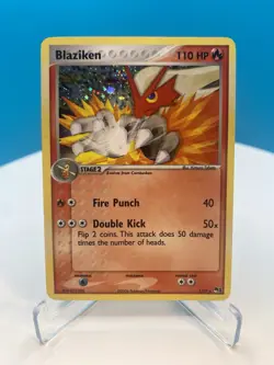 Pokemon TCG Blaziken 1/17 Promo Holo Rare Pop Series 1 - NM - Image 1