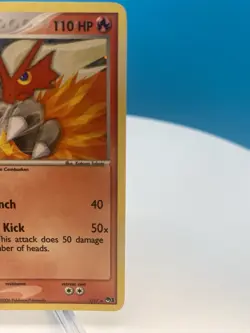 Pokemon TCG Blaziken 1/17 Promo Holo Rare Pop Series 1 - NM - Image 5