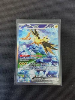 Zapdos ex #202/165 Sv: Scarlet & Violet 151 Holo NEAR MINT Pokemon TCG - Image 5