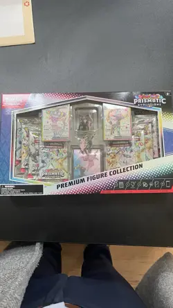 Pokemon TCG Prismatic Evolutions Premium Figure Collection Sealed Box - Image 2