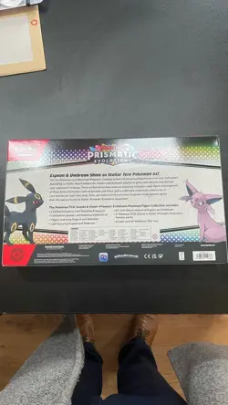 Pokemon TCG Prismatic Evolutions Premium Figure Collection Sealed Box - Image 3