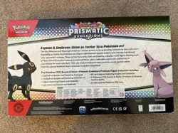Pokemon TCG Prismatic Evolutions Premium Figure Collection Sealed Box - Image 2