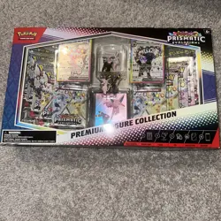 Pokemon Prismatic Evolutions Premium Figure Collection Box - Brand New Sealed - Image 1