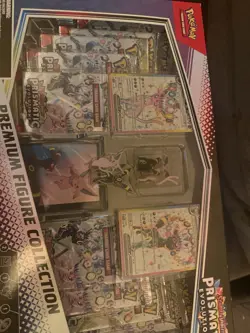 Pokemon TCG: Prismatic Evolutions Premium Figure Collection Factory Sealed Box - Image 1