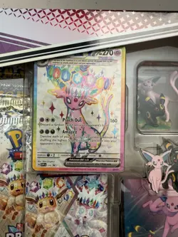 POKEMON PRISMATIC EVOLUTIONS ESPEON UMBREON PREMIUM FIGURE COLLECTION SEALED BOX - Image 3