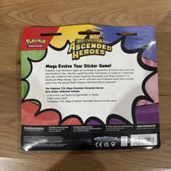 Pokemon Mega Evolution Ascended Heroes Tech Sticker Collection charmander Promo - Image 2