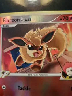 Flareon E4 60/111 SP Reverse Holo Pokemon TCG Card Platinum Rising Rivals NM - Image 4