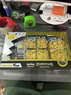 Pokemon TCG: Celebrations Special Collection Box [Pikachu V-Union, 50 Cards]... 820650809156 - Image 1