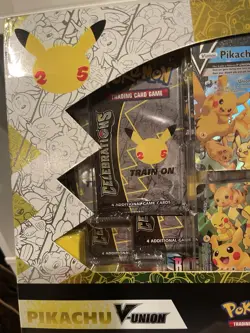 Pokemon TCG: Celebrations Special Collection Box [Pikachu V-Union, 50 Cards]... 820650809156 - Image 5