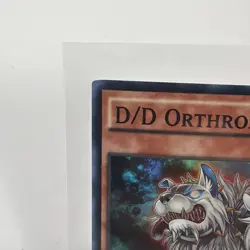 Yugioh D/D Orthros SDPD-EN004 1st Edition Super Structure Deck Pendulum LP Card - Image 2