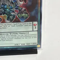 Yugioh D/D Orthros SDPD-EN004 1st Edition Super Structure Deck Pendulum LP Card - Image 4