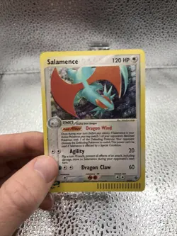 Salamence 10/97 EX Dragon Holo Pokemon E Card 2003 - Image 1
