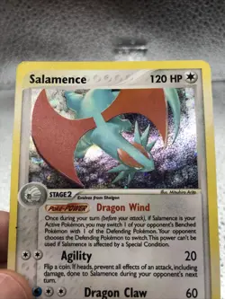 Salamence 10/97 EX Dragon Holo Pokemon E Card 2003 - Image 2