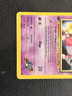Sabrina's Mr. Mime 94/132 Gym Heroes 1st Edition Pokemon Card NM Condition - Image 3
