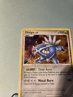 [MP] Dialga 6/127 - Platinum Holo Rare Pokemon Card - Image 3