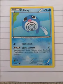Pokemon TCG Furious Fists Poliwag And Poliwhirl Pair Of Cards - Image 2