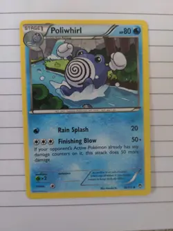 Pokemon TCG Furious Fists Poliwag And Poliwhirl Pair Of Cards - Image 3