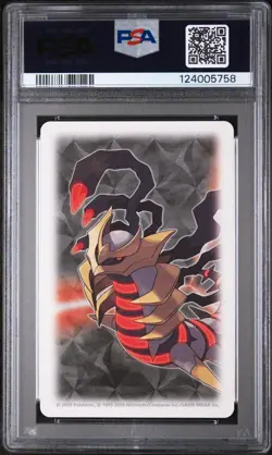 2009 POKEMON PLATINUM VERSION PLAYING CARDS QUEEN OF CLUBS MESPRIT PSA 10 - Image 2