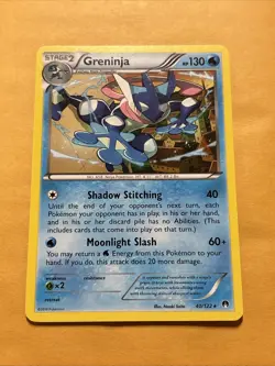 Greninja 40/122 XY Breakpoint Rare Pokemon Card MP - Image 1