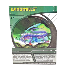 BAKUGAN CARD BA626-AB-SM-GBL 44/48Q WINDMILLS GREEN ABILITY CARD 2009 - Image 2