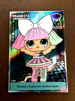 LOL Surprise! Dance Off #1-165 Pranksta Theater Club Rare Card - Image 1