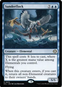 Sunderflock Lorwyn Eclipsed Magic MTG NM - Image 1