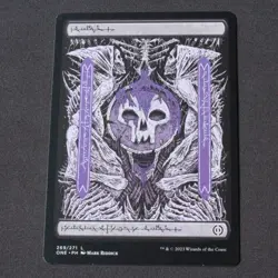 Swamp (269) - Full Art 269 MTG Phyrexia: All Will Be One (ONE) Land NM - Image 1