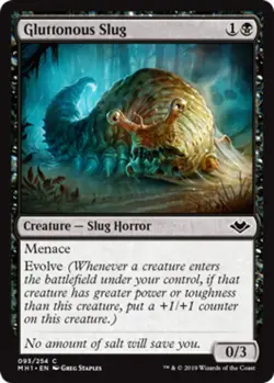 4x Gluttonous Slug - Foil NM-Mint, English Modern Horizons MTG Magic - Image 1