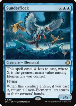 x1 Sunderflock R MTG Lorwyn Eclipsed M/NM, English - Image 1