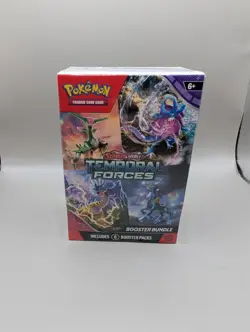 Pokemon TCG Scarlet & Violet Temporal Forces Booster Bundle (6 Packs) SEALED - Image 1