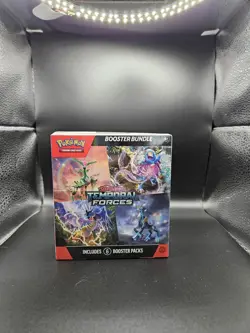 Pokemon TCG Scarlet & Violet Temporal Forces Booster Bundle (6 Packs) SEALED - Image 2