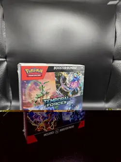 Pokemon TCG Scarlet & Violet Temporal Forces Booster Bundle (6 Packs) SEALED - Image 5