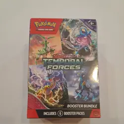 Temporal Forces Scarlet & Violet Pokemon TCG Sealed Booster Bundle with 6 Packs - Image 1