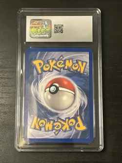 POKEMON 2004 FIRE RED & LEAF GREEN MEOWTH REVERSE Holo FOIL 69/112 CGC 9 - Image 3