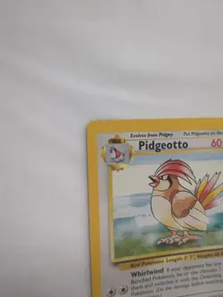 Pidgeotto 022/102 MP 1999 Base Set Rare Pokemon TCG Vintage - Image 2