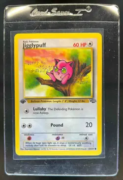1999 Pokemon Jungle 1st Edition Jigglypuff #54/64 - Image 1